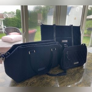 Vera Bradley shoulder, arm, and crossbody purses - Navy Blue